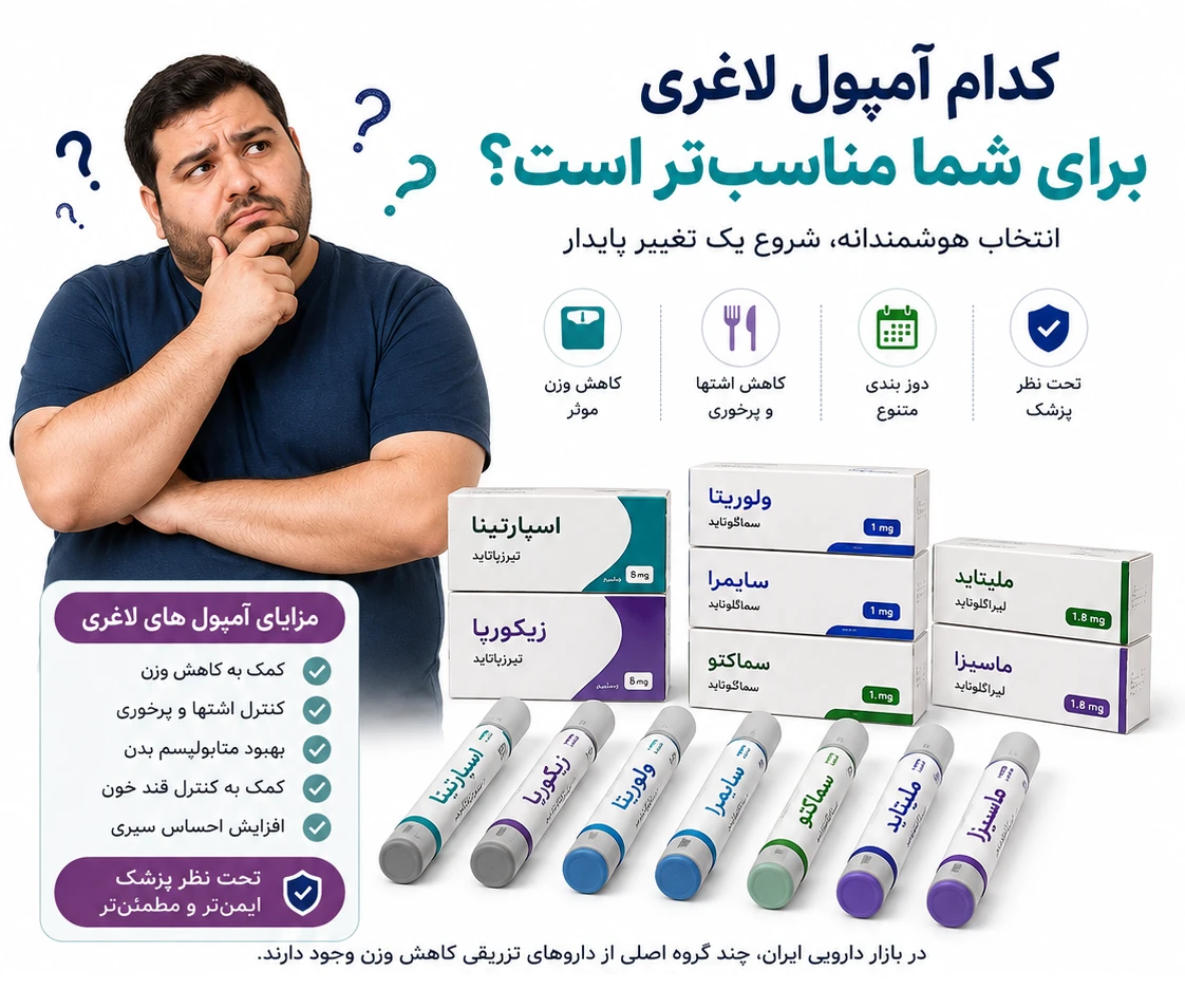 بهترین آمپول لاغری برای کاهش وزن کدام است؟